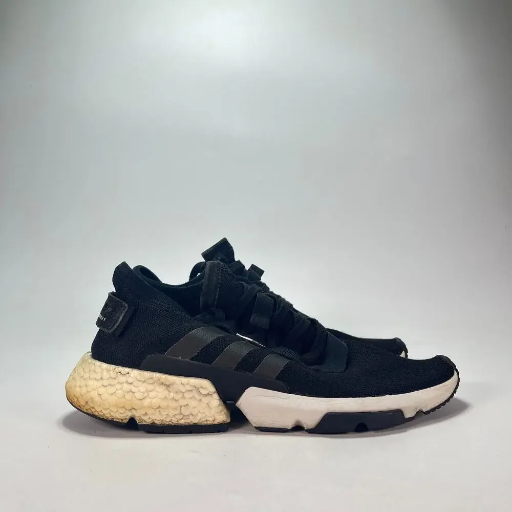 adidas Originals POD-S3.1 Core Black Streetwear Sneakers B37366 Men's Size 10.5